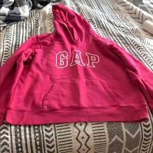 Gap women’s hot pink hoodie  Large